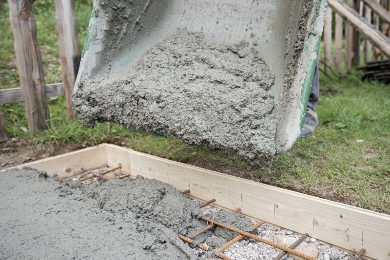 Yard Concrete Installation