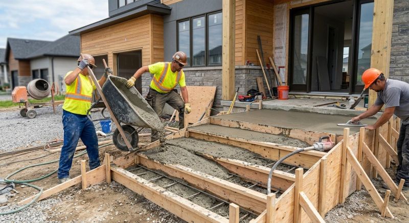Concrete Driveways and Slabs Installation